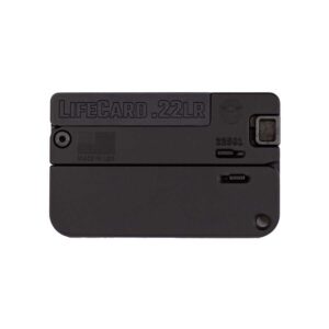 LifeCard .22LR ALL ALUMINUM – ARMOR BLACK