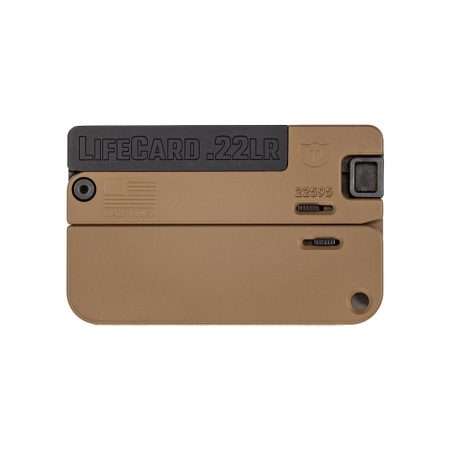 LifeCard .22LR / ALL ALUMINUM – BARRETT BROWN