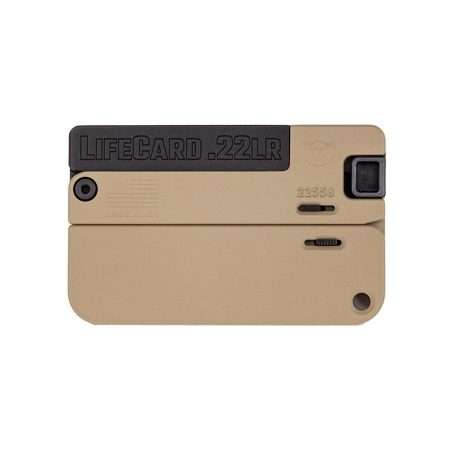 LifeCard .22LR / ALL ALUMINUM – McMillan Tan