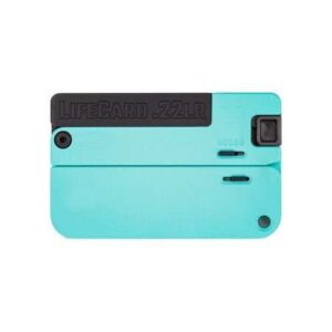 LifeCard .22LR / ALL ALUMINUM – ROBIN EGG BLUE