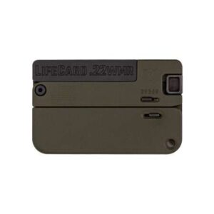 LifeCard .22WMR / ALL ALUMINUM – OD GREEN