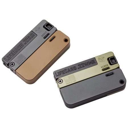 LifeCard .22LR / ALL ALUMINUM – COVERT